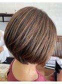 大人ショートボブ