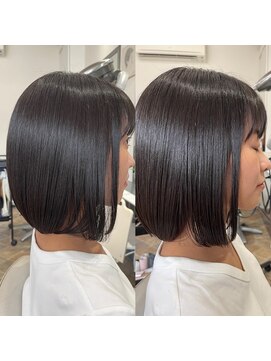 フリーダム(FREE-DOM) 【結べるボブ】綺麗目ラインの大人のボブ