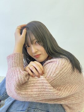 ココロクレド(COCOLO credo) 透け感たっぷりグレージュカラー