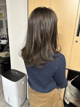 トクテ 吉祥寺(tokute) グレージュカラー/ボブウルフ/黒髪/ココアベージュ