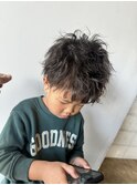 波巻き無造作マッシュ