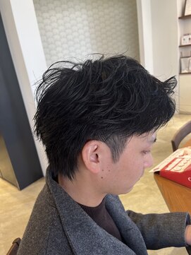 サラビューティーサイト 志免店(SARA Beauty Sight) 【琉希也style】メンズ大人気!フェザーパーマ