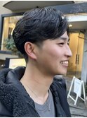 大人フェザーパーマ