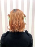 ガーリースタイル/心斎橋/ヘアメ/セットサロン