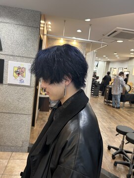 メンズオリノ 西田辺 阿倍野(men's olino) ネイビーブルー