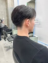 ノエ(noe)&nbsp;サーフカール/スパイキーショート/ブルーブラック/栄c21