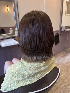 ヘアーサロン キー(Hair salon key) 外はねボブ