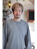 【森田指名・ダブルカラークーポン】カット＋ケアブリーチ＋カラー