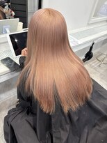 ヴィア(Via)&nbsp;10代20代30代/ピンクベージュ／ハイトーン/髪質改善