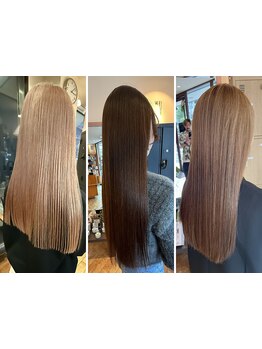 [津田沼駅1分]お手頃価格で、ダメージレスで髪に優しい本格ケアを致します。艶感ある最高の仕上がりに♪