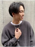 サーフカール/フェザーパーマ/刈り上げセンターパート/溝の口
