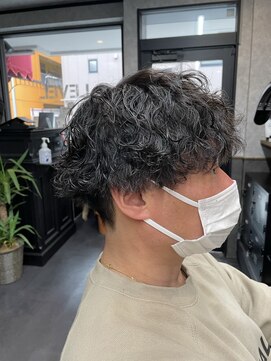 レベル 葛西店(LEVEL) 波巻きスパイラルパーマ 波巻きパーマ マッシュ 葛西メンズ