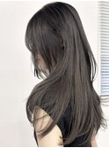 ダークグレージュ/ダブルカラー/透明感カラー渋谷表参道