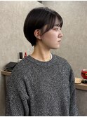 丸みショート/マッシュショート/千葉【積田佳奈】