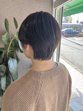 シアン 橋本南口店(SHIAN) ハンサムショート×赤みなしブラウン