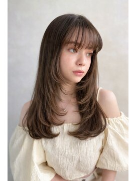 キイ ギンザ(k.e.y GINZA) 顔周りレイヤー/レイヤーカット/バタフライカット/レイヤー