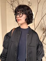 フランジェッタヘアー(Frangetta hair)&nbsp;大人気！ボブパーマ☆担当野坂