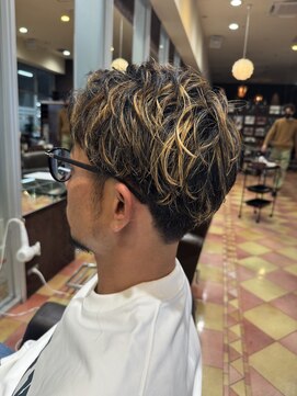 シャンプーボーイ 佐賀(SHAMPOO BOY) メンズハイライトスタイル