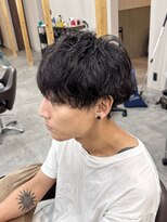 ロルド シェリ(Rold Cheri) 【山本智文】グランジシャドウパーマメンズマッシュ