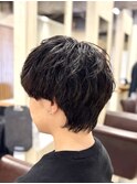 ツイストスパイラルパーママッシュウルフレイヤーカット/亀戸