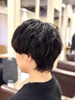 アンプリュス リアン(1+ Unplus lien)&nbsp;ツイストスパイラルパーママッシュウルフレイヤーカット/亀戸