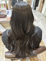 スイート(Suite) シアーグレージュ×大人可愛いロング