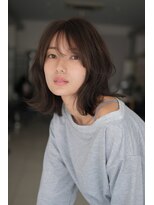 ケンジサナンド(KENJE Sanando)&nbsp;レイヤーミディ×シースルーバング