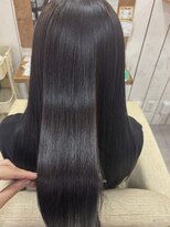 アコレ カリテ 草津店(ACCOLE qualite)&nbsp;暗めでも軽やか。抜け感グレージュ