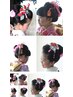 【七五三フルセット】ヘアセット＋メイク＋着付け＋レンタル＋撮影 ￥30700～