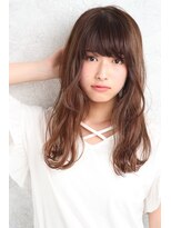 パティオンツー(PATIONN2)&nbsp;外国人風ハイライトモーブアッシュ波ウェーブ重ためミディアム
