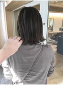 【large】ハイライトカーキグレージュ☆外ハネボブ　by鈴木貴仁