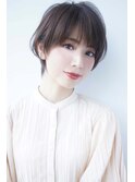 石田ゆりこさん風ショートボブ・40代大人のショートスタイル
