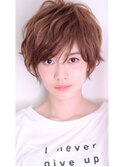 エアリーエレガントショートボブ