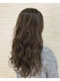 ハイライト+グレージュ