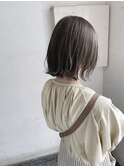 切りっぱなしボブレイヤー ブリーチなし◎sk