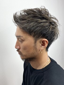 オレンジドロップ 長岡駅店(orange drop) 10代20代30代/メンズ/ツーブロ/スモーキーアッシュ/クール