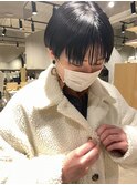 bibito ネイビー　ハンサムショート