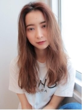 アグ ヘアー カルネ 放出駅前店(Agu hair carnet) 《Agu hair》ヘルシーソフトウェーブロング