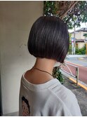 大人かわいい×大人ボブ×スリークボブ×アッシュブラウン