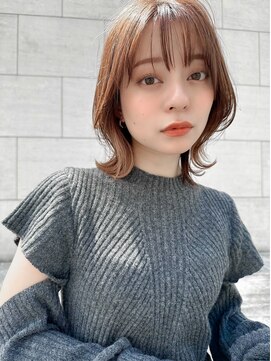 アルテ(ARTE) 【ARTE表参道/青山】モテ髪ミディアム×ブリーチなし透明感