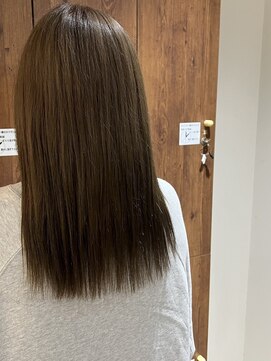 美容室 プラセル(Plaser) ブリーチ+全体イルミナカラー+ローズTR¥14500