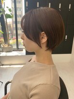 ルネ 北千住(Renee)&nbsp;ベージュショート_丸みショート_ショートボブ