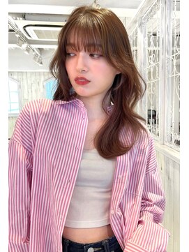 レイラバイアフロート 吉祥寺(Lila by afloat) 韓国ヘア/フェイスレイヤー/ブラウンベージュ