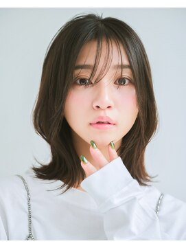 リトルキタサコバイヴィーヴル(little kitasako by BIVRE) くびれレイヤーセミディシースルーバンク