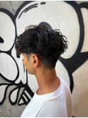 ダークアッシュ/韓国マッシュ/ニュアンスパーマ[錦糸町駅/men's]