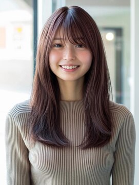 アルトリスト(Altruist Aging×HAIR&SPA) ★ダークアッシュ大人ガーリーボブ着物ミディアムレイヤーカット