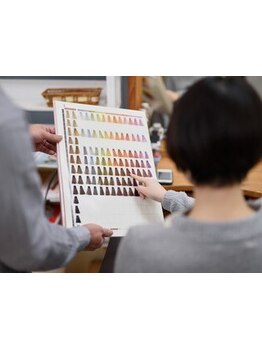 一人一人のために心を込めてカウンセリングから仕上げまでマンツーマンで施術させていただきます。