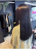 【札幌円山】ストレート/髪質改善トリートメント/暗髪ロング