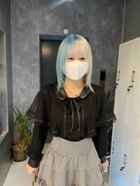 ニューワン バイ ネイバー 立川(Newone by neighbor)&nbsp;レイヤーカットナチュラルハイトーンデザインカラー[立川駅]