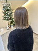 ミルキーベージュボブ